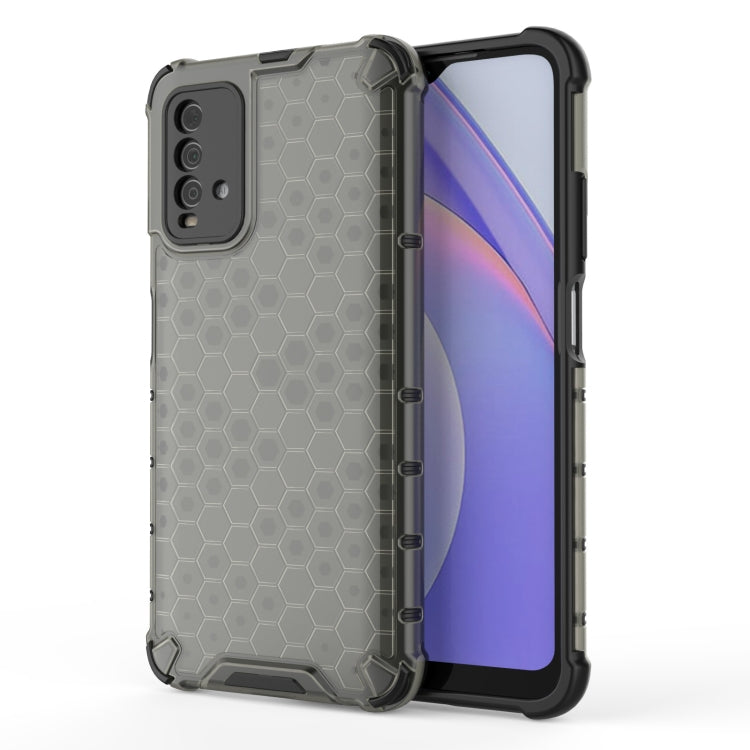 For Xiaomi Redmi Note 9 4G Shockproof Honeycomb PC + TPU Case