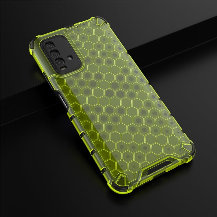 For Xiaomi Redmi Note 9 4G Shockproof Honeycomb PC + TPU Case