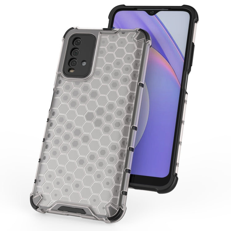 For Xiaomi Redmi Note 9 4G Shockproof Honeycomb PC + TPU Case