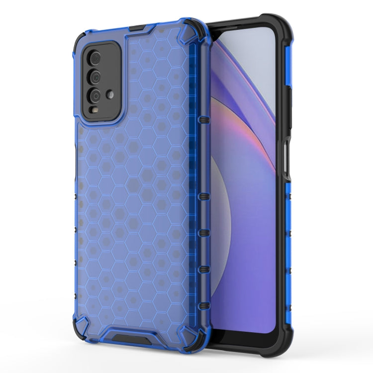 For Xiaomi Redmi Note 9 4G Shockproof Honeycomb PC + TPU Case