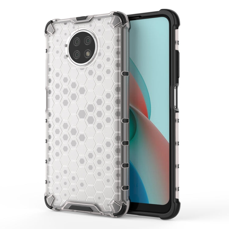 For Xiaomi Redmi Note 9 5G Shockproof Honeycomb PC + TPU Case