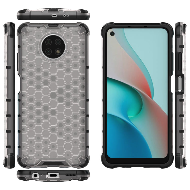 For Xiaomi Redmi Note 9 5G Shockproof Honeycomb PC + TPU Case