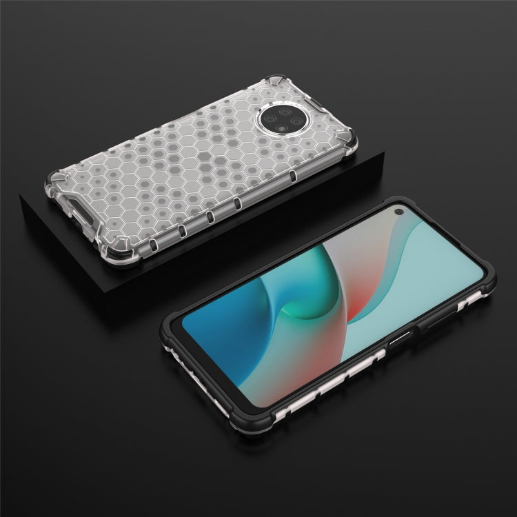 For Xiaomi Redmi Note 9 5G Shockproof Honeycomb PC + TPU Case