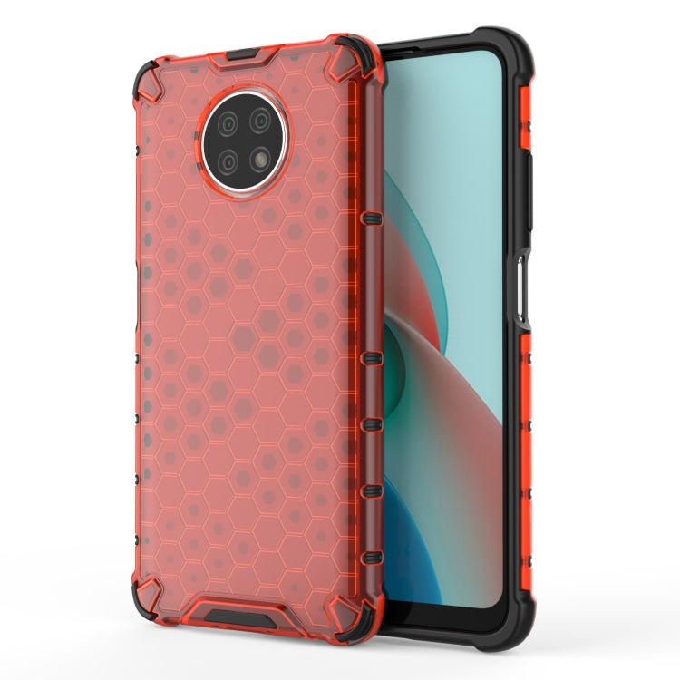 For Xiaomi Redmi Note 9 5G Shockproof Honeycomb PC + TPU Case