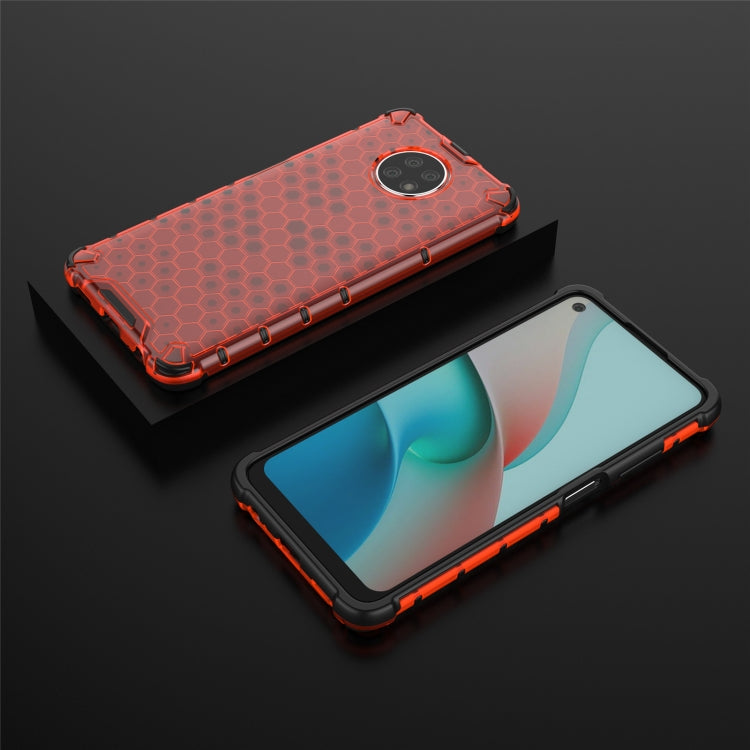 For Xiaomi Redmi Note 9 5G Shockproof Honeycomb PC + TPU Case