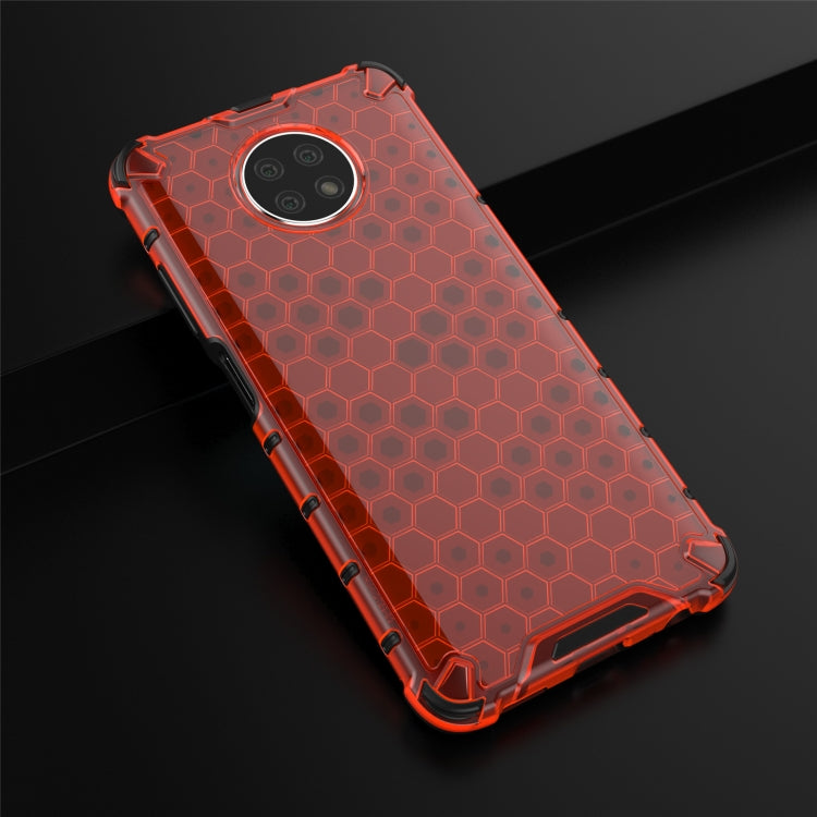 For Xiaomi Redmi Note 9 5G Shockproof Honeycomb PC + TPU Case