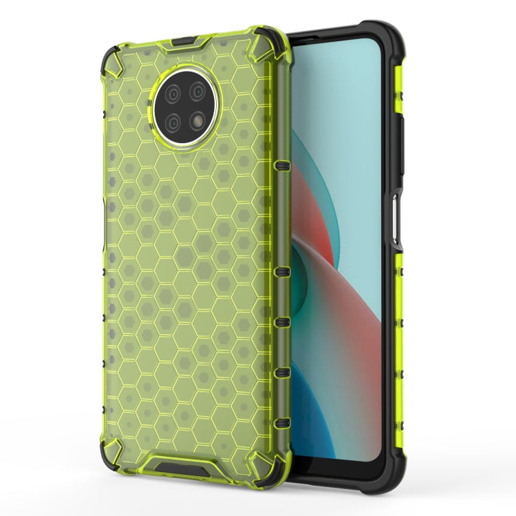 For Xiaomi Redmi Note 9 5G Shockproof Honeycomb PC + TPU Case