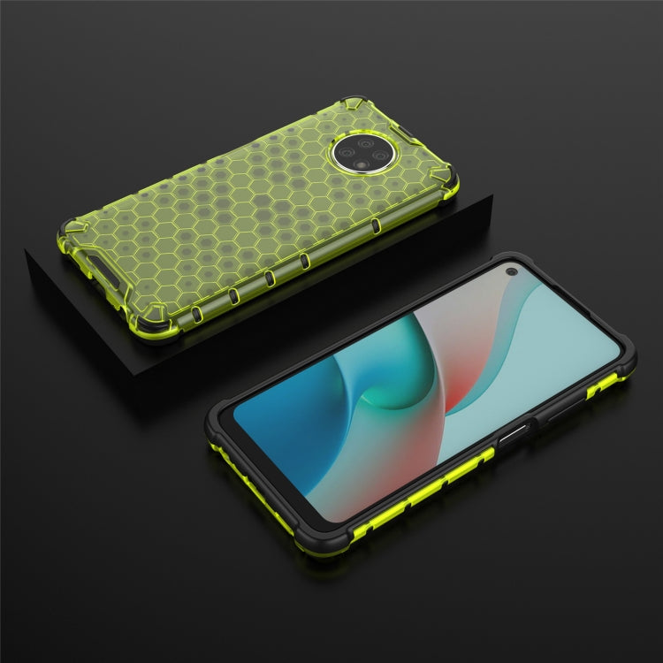 For Xiaomi Redmi Note 9 5G Shockproof Honeycomb PC + TPU Case