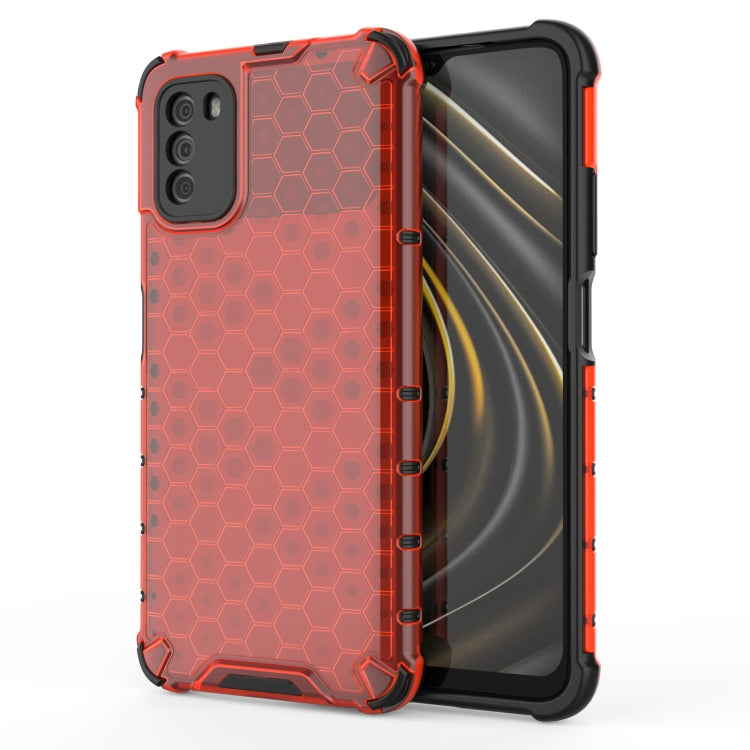 For Xiaomi Poco M3 Shockproof Honeycomb PC + TPU Case