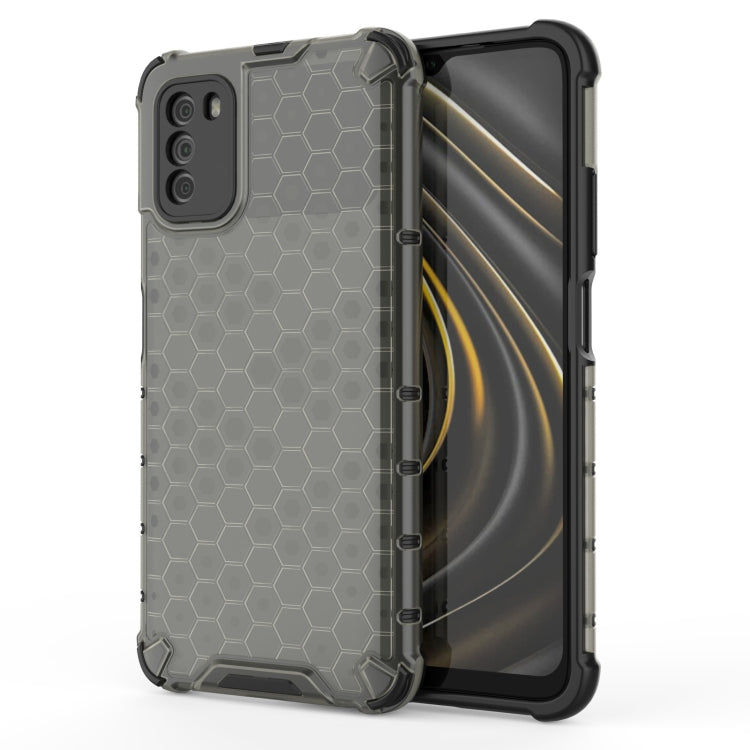 For Xiaomi Poco M3 Shockproof Honeycomb PC + TPU Case