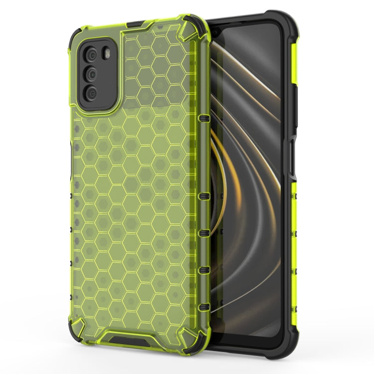 For Xiaomi Poco M3 Shockproof Honeycomb PC + TPU Case