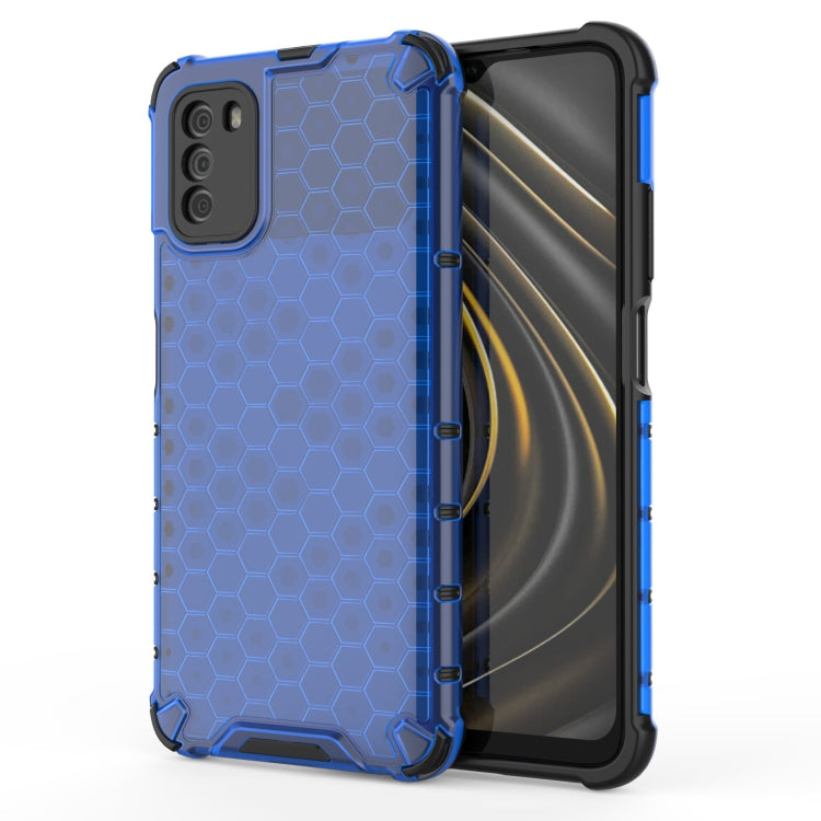 For Xiaomi Poco M3 Shockproof Honeycomb PC + TPU Case