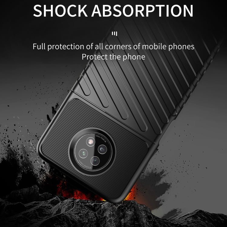 For Xiaomi Redmi Note 9 5G Thunderbolt Shockproof TPU Protective Soft Case