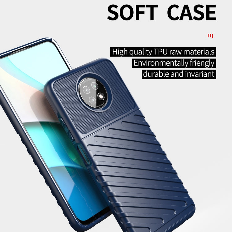 For Xiaomi Redmi Note 9 5G Thunderbolt Shockproof TPU Protective Soft Case