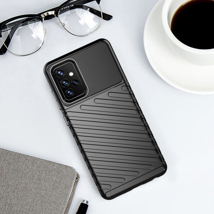 For Samsung Galaxy A72 5G / 4G Thunderbolt Shockproof TPU Protective Soft Case