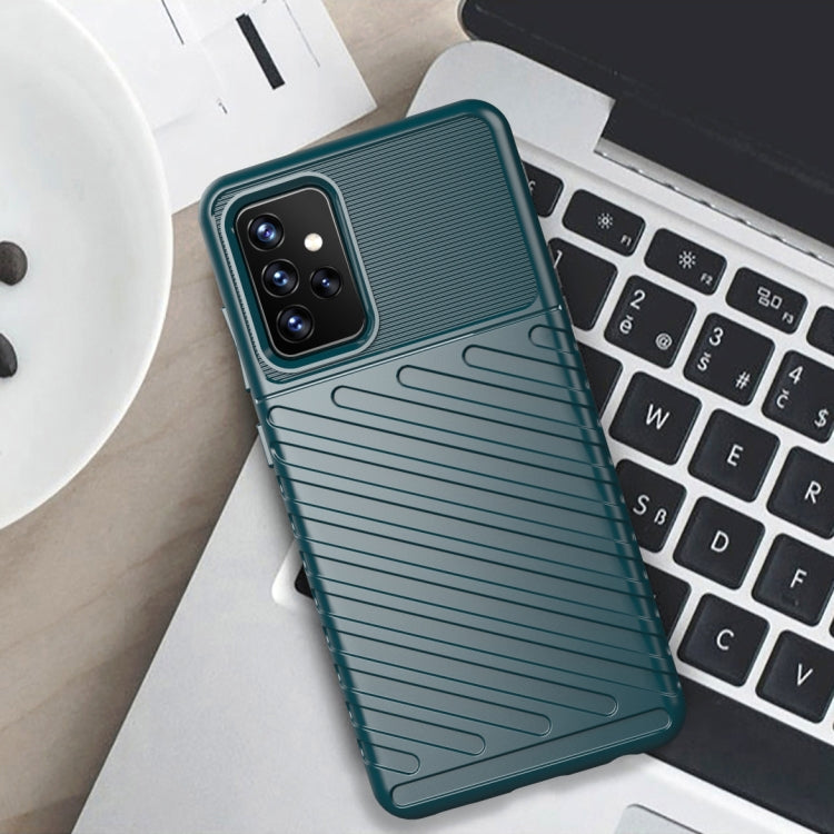 For Samsung Galaxy A72 5G / 4G Thunderbolt Shockproof TPU Protective Soft Case