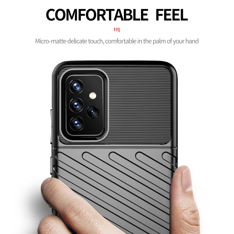 For Samsung Galaxy A72 5G / 4G Thunderbolt Shockproof TPU Protective Soft Case
