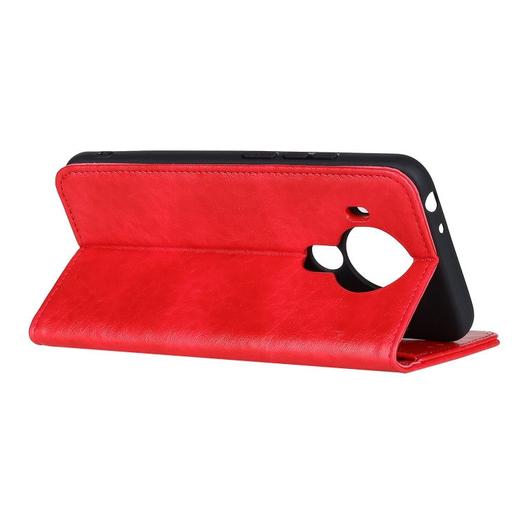 For Nokia 5.4 Magnetic Crazy Horse Texture Horizontal Flip Leather Case with Holder & Card Slots & Wallet