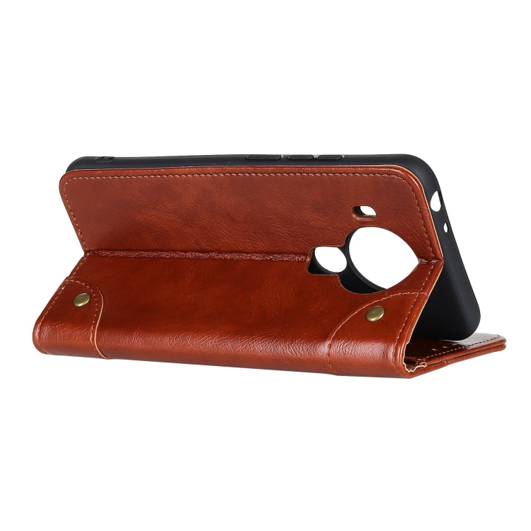 For Nokia 5.4 Copper Buckle Nappa Texture Horizontal Flip Leather Case with Holder & Card Slots & Wallet