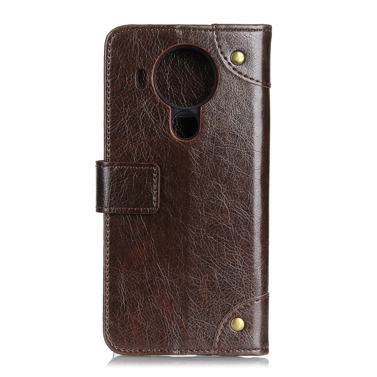 For Nokia 5.4 Copper Buckle Nappa Texture Horizontal Flip Leather Case with Holder & Card Slots & Wallet
