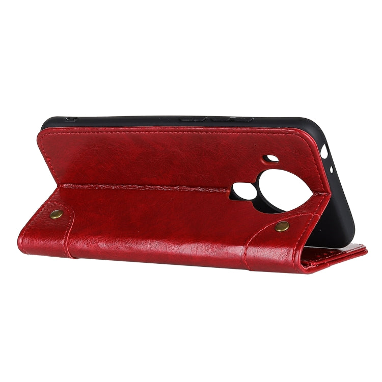 For Nokia 5.4 Copper Buckle Nappa Texture Horizontal Flip Leather Case with Holder & Card Slots & Wallet