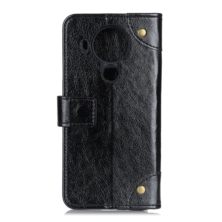 For Nokia 5.4 Copper Buckle Nappa Texture Horizontal Flip Leather Case with Holder & Card Slots & Wallet