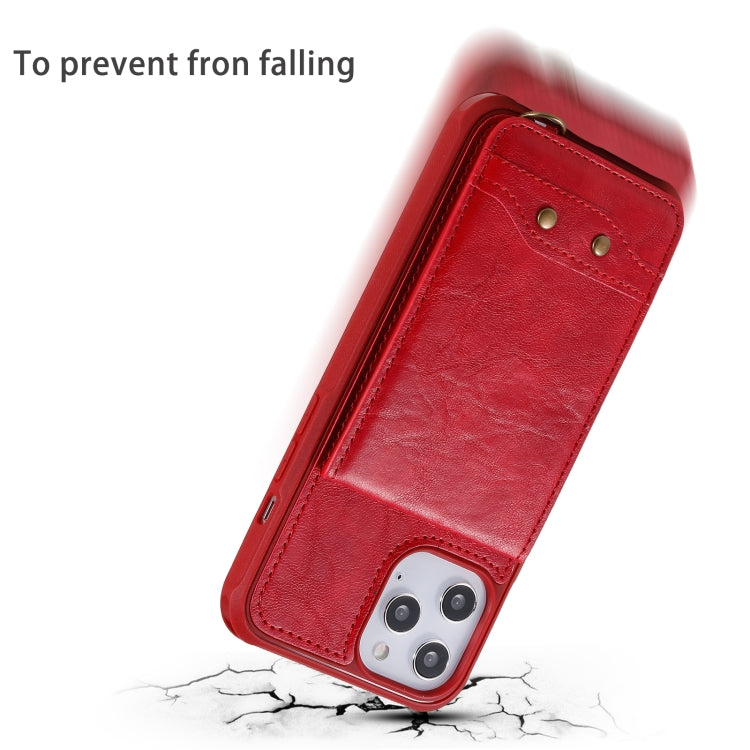 For iPhone 12 Pro Max Vertical Flip Wallet Shockproof Back Cover Protective Case with Holder & Card Slots & Lanyard & Photos Frames