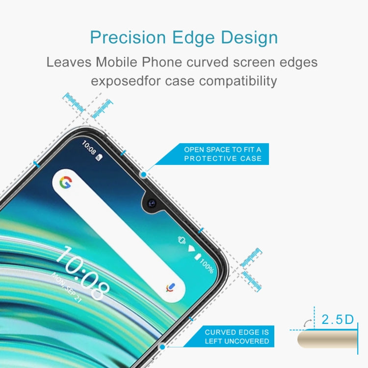 For Umidigi 9 Pro 10 PCS 0.26mm 9H 2.5D Tempered Glass Film