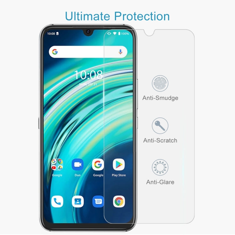 For Umidigi 9 Pro 10 PCS 0.26mm 9H 2.5D Tempered Glass Film