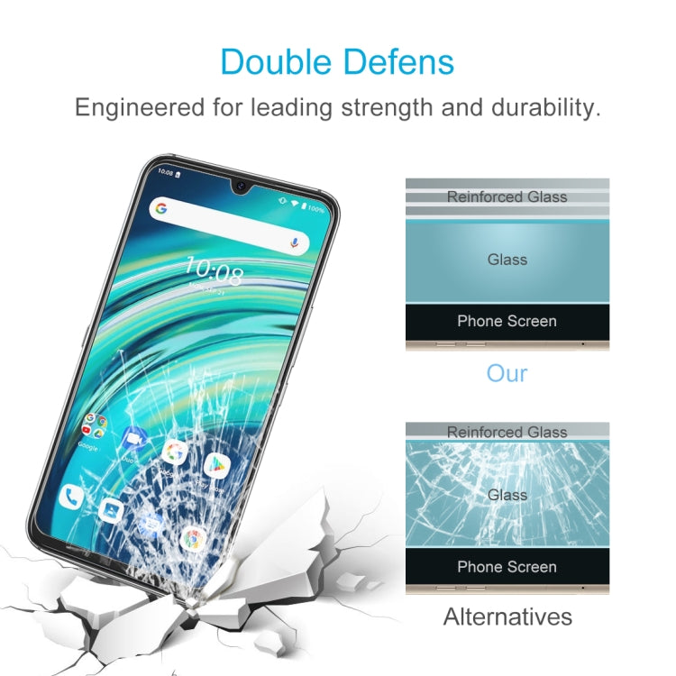 For Umidigi 9 Pro 10 PCS 0.26mm 9H 2.5D Tempered Glass Film