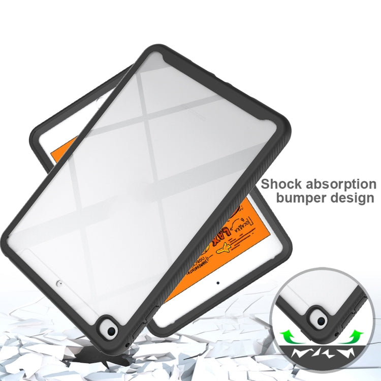 Starry Sky Solid Color Series Shockproof PC + TPU Protective Case For iPad mini (2019) & 4(Black)