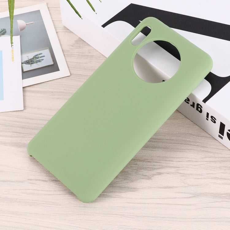 For Huawei Mate 30 Pro Solid Color Liquid Silicone Shockproof Coverage Protective Case