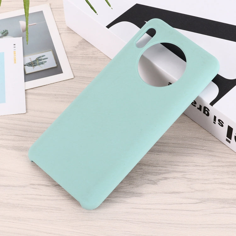 For Huawei Mate 30 Pro Solid Color Liquid Silicone Shockproof Coverage Protective Case