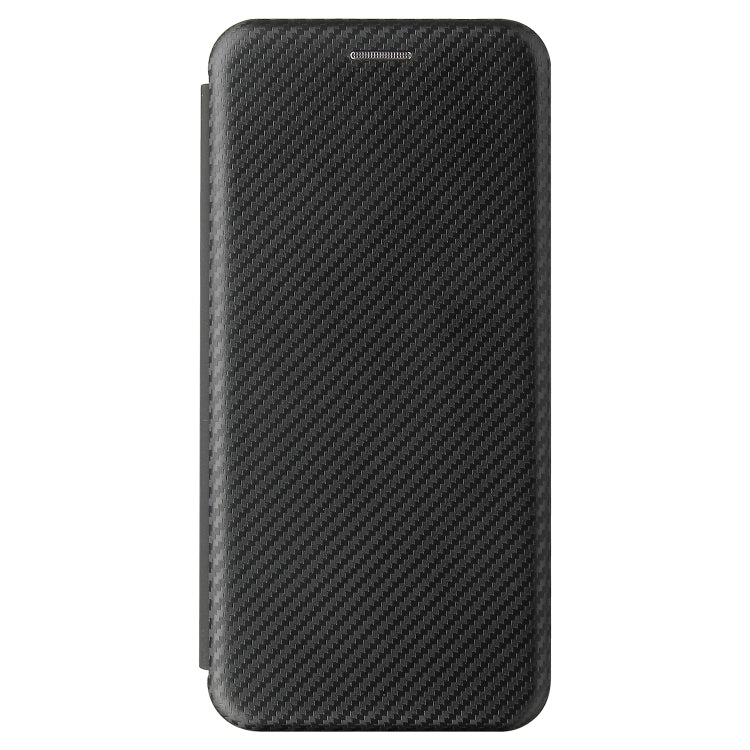 For Huawei nova 8 5G Carbon Fiber Texture Horizontal Flip TPU + PC + PU Leather Case with Card Slot