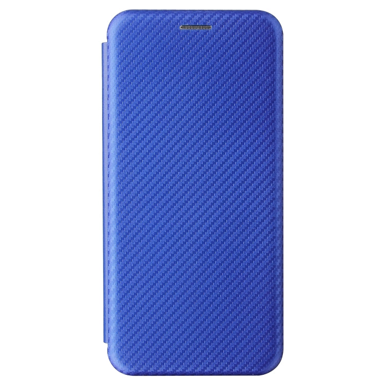 For Huawei nova 8 5G Carbon Fiber Texture Horizontal Flip TPU + PC + PU Leather Case with Card Slot