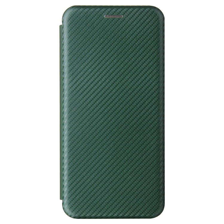 For Huawei nova 8 5G Carbon Fiber Texture Horizontal Flip TPU + PC + PU Leather Case with Card Slot