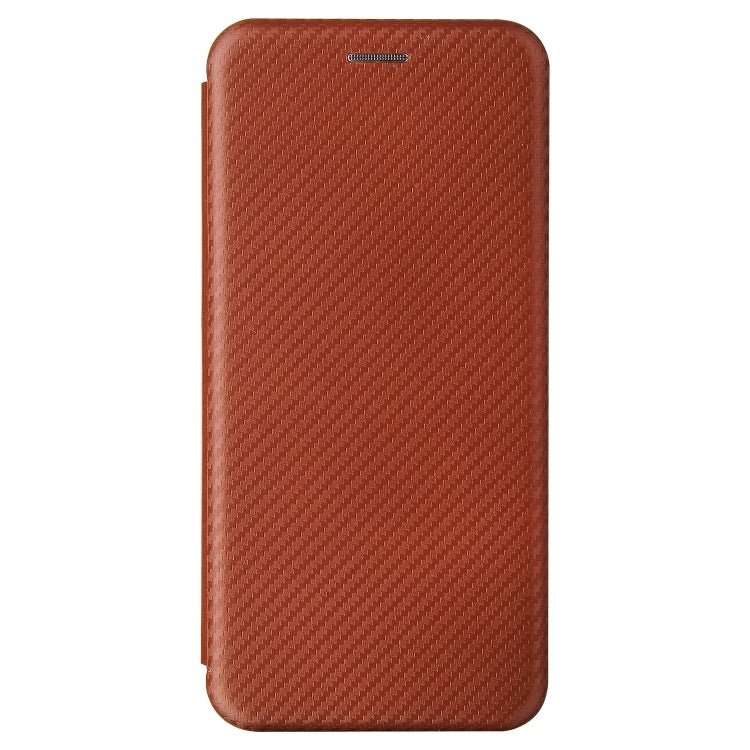 For Huawei nova 8 5G Carbon Fiber Texture Horizontal Flip TPU + PC + PU Leather Case with Card Slot