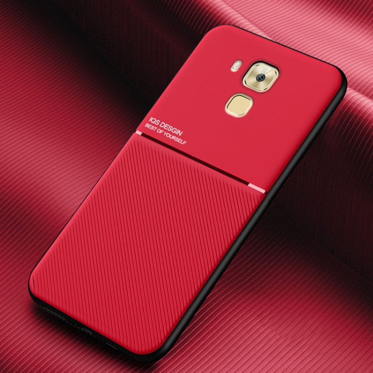 For Huawei Maimang 5 Classic Tilt Strip Grain Magnetic Shockproof PC + TPU Case
