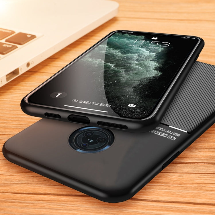 For vivo NEX 3 / NEX 3 5G Classic Tilt Strip Grain Magnetic Shockproof PC + TPU Case