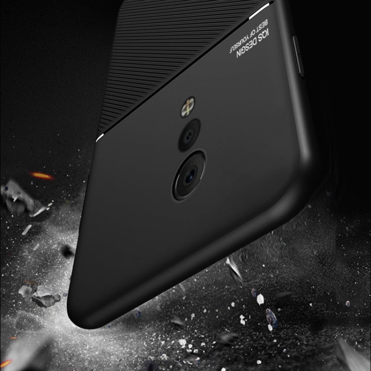For vivo Xplay6 Classic Tilt Strip Grain Magnetic Shockproof PC + TPU Case