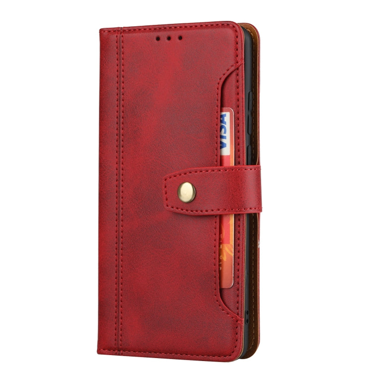 For Huawei P30 Pro Calf Texture Double Fold Clasp Horizontal Flip Leather Case with Photo Frame & Holder & Card Slots & Wallet