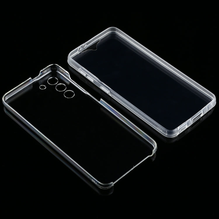 For Samsung Galaxy S21 5G PC+TPU Ultra-thin Double-sided Full Coverage Transparent Soft Case