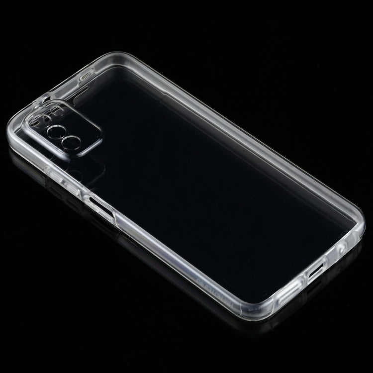 For Xiaomi Poco M3 PC+TPU Ultra-thin Double-sided Full Coverage Transparent Soft Case