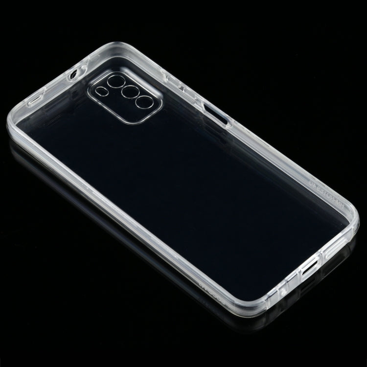 For Xiaomi Poco M3 PC+TPU Ultra-thin Double-sided Full Coverage Transparent Soft Case