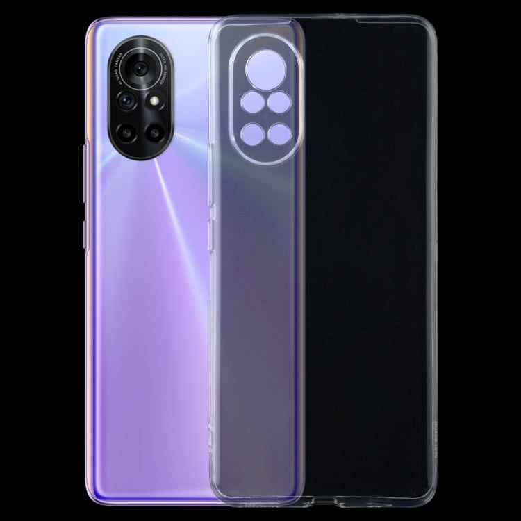 For Huawei Nova 8 0.75mm Ultra-thin Transparent TPU Soft Protective Case