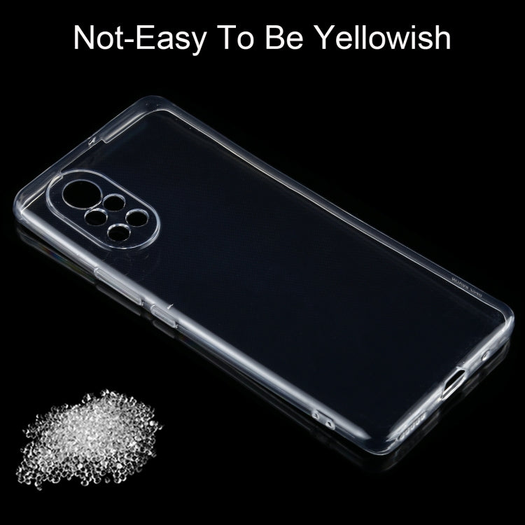 For Huawei Nova 8 0.75mm Ultra-thin Transparent TPU Soft Protective Case