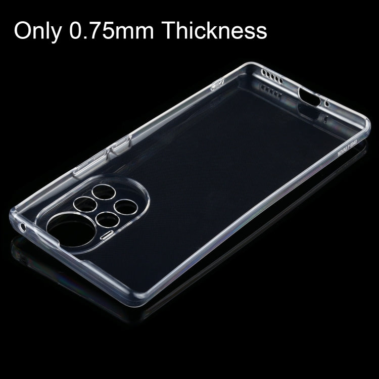 For Huawei Nova 8 Pro 0.75mm Ultra-thin Transparent TPU Soft Protective Case