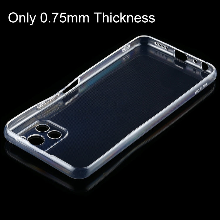For vivo Y52s 0.75mm Ultra-thin Transparent TPU Soft Protective Case