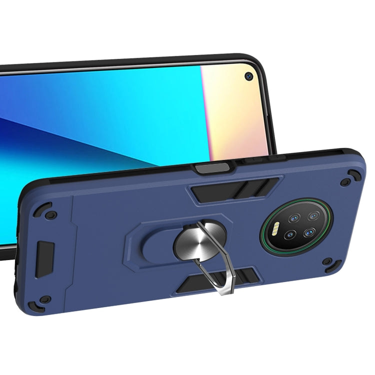 For Infinix X690 / Note 7 Armour Series PC + TPU Protective Case with Ring Holder