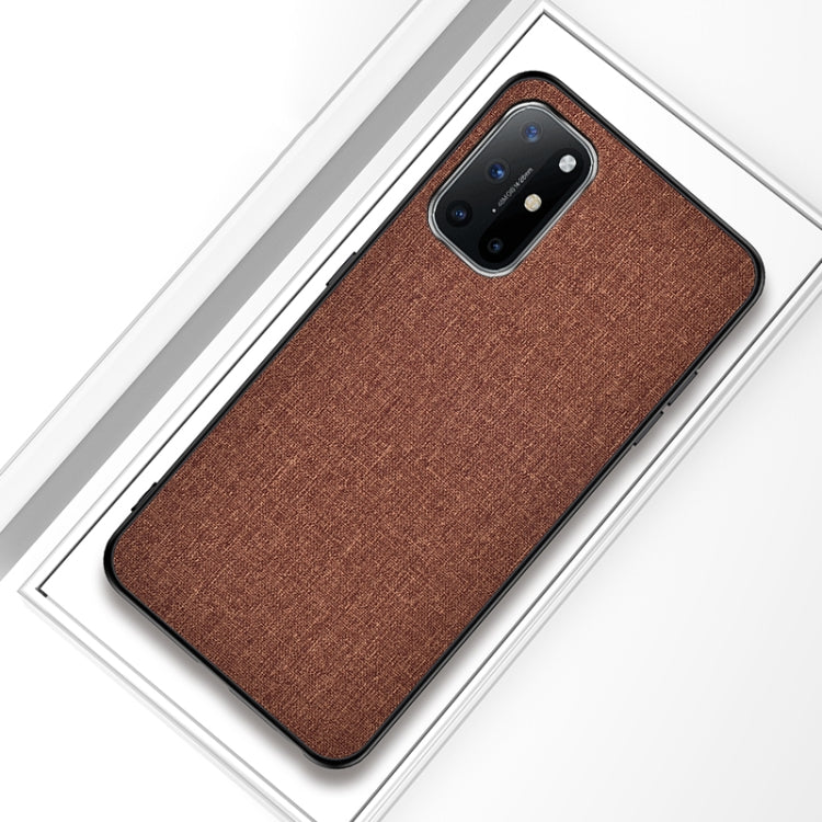 For OnePlus 8T Shockproof Cloth Texture PC + TPU Protective Case